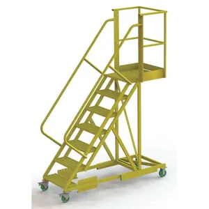 TRI-ARC UCS500720246 Rolling Ladder Unassembled Handrail Platform 70 inch Height | AA6YUY 15E950