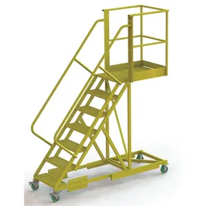 TRI-ARC UCS500730242 Rolling Ladder Unassembled Handrail Platform 70 inch Height | AA6YVP 15E965