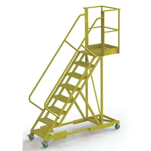 TRI-ARC UCS500820246 Rolling Ladder Unassembled Handrail Platform 80 inch Height | AA6YUZ 15E951