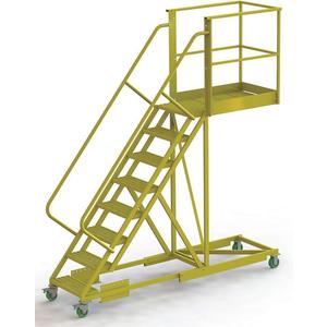TRI-ARC UCS500840242 Rolling Ladder Unassembled Handrail Platform 80 inch Height | AA6YWB 15E976