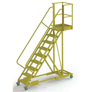 TRI-ARC UCS500920242 Rolling Ladder Unassembled Handrail Platform 90 inch Height | AA6YVF 15E957