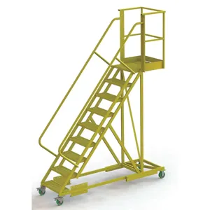 TRI-ARC UCS500920246 Rolling Ladder Unassembled Handrail Platform 90 inch Height | AA6YVA 15E952