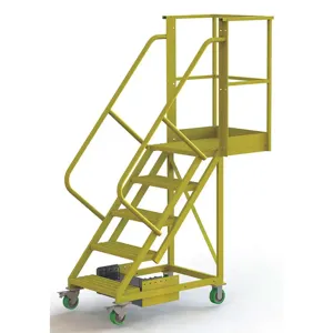 TRI-ARC UCU500520242 Rolling Ladder Unassembled Handrail Platform 50 inch Height | AA6YWJ 15E983