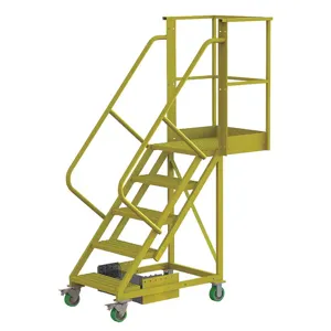 TRI-ARC UCU500520246 Rolling Ladder Unassembled Handrail Platform 50 inch Height | AA6YWD 15E978