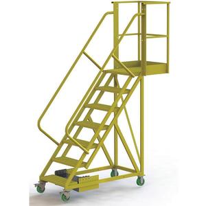 TRI-ARC UCU500720242 Rolling Ladder Unassembled Handrail Platform 70 inch Height | AA6YWL 15E985