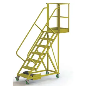 TRI-ARC UCU500720242 Rolling Ladder Unassembled Handrail Platform 70 inch Height | AA6YWL 15E985