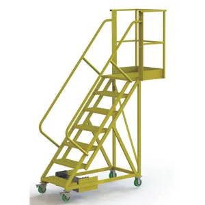 TRI-ARC UCU500720246 Rolling Ladder Unassembled Handrail Platform 70 inch Height | AA6YWF 15E980