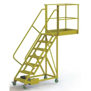 TRI-ARC UCU500740242 Rolling Ladder Unassembled Handrail Platform 70 inch Height | AA6YXH 15F006