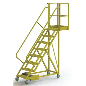 TRI-ARC UCU500820246 Rolling Ladder Unassembled Handrail Platform 80 inch Height | AA6YWG 15E981