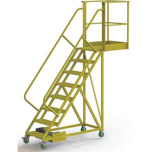 TRI-ARC UCU500830242 Rolling Ladder Unassembled Handrail Platform 80 inch Height | AA6YWY 15E996