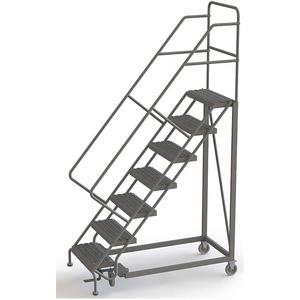 TRI-ARC UKDEC107242 Rolling Ladder 7 Steps Serrated Tread | AF9ACW 29RJ41