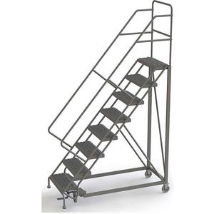 TRI-ARC UKDEC108242 Rolling Ladder 8 Steps Serrated Tread | AF9ACX 29RJ42