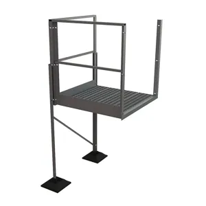 TRI-ARC URTTP50 Crossover Turn Platform 92 Inch Overall Height | AF9ACQ 29RJ36