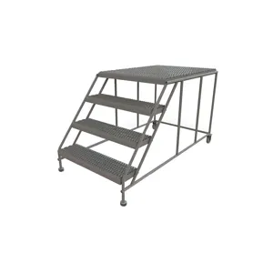 TRI-ARC WLWP043648 Mobile Work Platform 4 Step Steel 40 | AH2DPJ 25NZ83