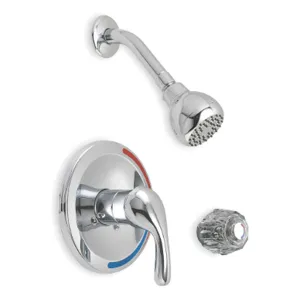 TRIDENT 6PB34 Faucet Shower Single Lever Chrome Finish | AE9ZJF