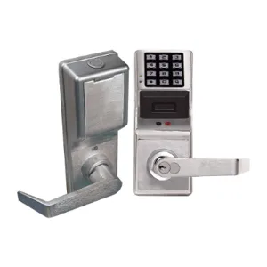 TRILOGY PDL4100/26D Electronic Lock Satin Chrome 12 Button | AG9LUU 20UL47