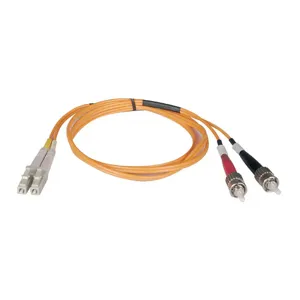 TRIPP LITE N318-02M Fiber Optic Patch Cable Lc/st 2m | AE9CFR 6HKL1