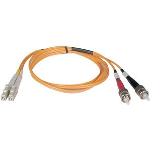 TRIPP LITE N318-03M Fiber Optic Patch Cable Lc/st 3m | AE9CFT 6HKL2