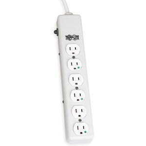 TRIPP LITE PS-606-HG Outlet Strip 15a 6 Outlet 6 Feet White | AA8ZKG 1AYB4