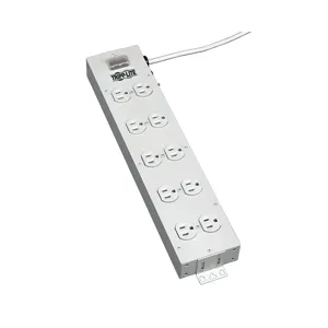 TRIPP LITE TLM1015NC Outlet Strip 15a 10 Outlet 15 Feet White | AC6FBP 33L715