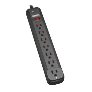 TRIPP LITE TLP712B Surge Suppressor 15a 7 Outlet 12ft Black | AD7ZAV 4HHG9