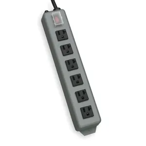 TRIPP LITE UL620-15 Outlet Strip 20a 6 Outlet 15 Feet Gray | AC2HHZ 2KGD7