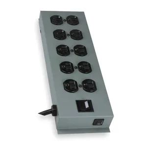 TRIPP LITE UL800CB-15 Outlet Strip 15a 10 Outlet 15 Feet Black | AC2HJA 2KGD8