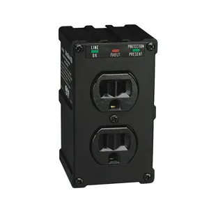 TRIPP LITE ULTRABLOK Surge Protector 15a 2 Outlet Black | AD7ZAY 4HHH3