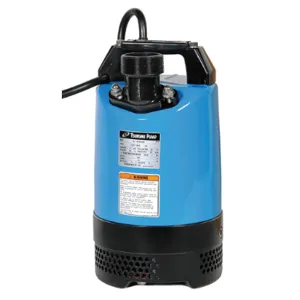 TSURUMI LB-800 Submersible Contractor Pump, 1 Hp, 115 V, 50 ft Cord | AC7FRX 38H468