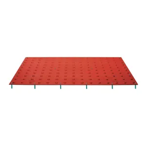 TUFTILE TT2424-SA-BRD-1 Ada Pad Brick Red 24 x 24 Inch | AF7HYA 21EH51