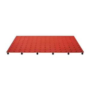 TUFTILE TT2460-WS-BRD-1 Ada Warning Pad Brick Red 60 Inch Length x 24 Inch Width | AF7CUW 20VA57