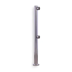 TURNSTILE 1013-S End Post Brushed Chrome | AC3PCG 2VAX7