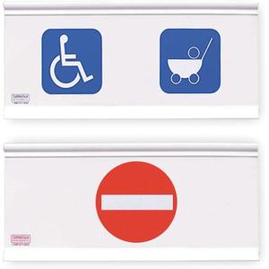 TURNSTILE HS-NE Handicap Symbol/no Entry Gate Signage | AD3EJB 3YMG5