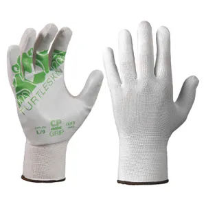 TURTLESKIN CPN-430 Cut Resistant Gloves White PU M PR | AG2MLA 31LL87