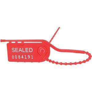 TYDENBROOKS 1061055 Pull Tight Seal 8 Zoll Hdpe Red - Packung mit 100 Stück | AC8FGT 39R479