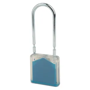 TYDENBROOKS 1061071 Padlock Seal 3-1/4 x 7/16 Inch Blue - Pack Of 350 | AC8FGY 39R484