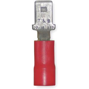 TY-RAP 18RAD-187 Male Disconnect Red 22 To 18 Awg - Pack Of 100 | AA8ZKH 1AYB7