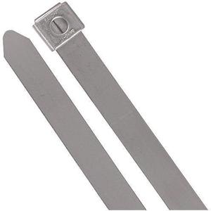TY-RAP SS16-180-10 Cable Tie 16 Inch Metallic Gray - Pack Of 10 | AE9FJD 6JE38