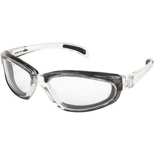 MCR SAFETY PN120AF Schutzbrille, klar, beschlagfrei, klarer Rahmen, PR | AH6FTG 35ZA42