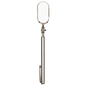 ULLMAN DEVICES B-2T Inspection Mirror Telescoping Oval | AH8LHB 38VY48