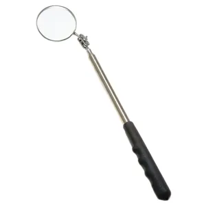 ULLMAN DEVICES HTC-2LM Inspection Mirror XL Telescoping 10 Inch Length | AH8LHL 38VY57