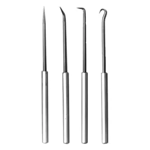 ULLMAN DEVICES PH-4 Pick And Hook Set Steel 6-5/16 Inch Length 4 pcs | AH8LHU 38VY64