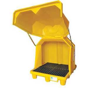 ULTRATECH 1080 Covered Drum Spill Containment Palette 54 Zoll Länge | AF4MJP 9CG52