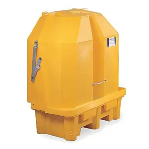 ULTRATECH 1082 Curved Drum Spill Containment Palet 63-1/2 Inch Height | AF4KUK 8ZEP8