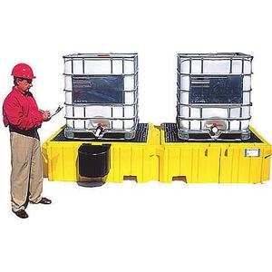 ULTRATECH 1143 Ibc Containment Unit 61-5/8 Inch Width Yellow | AF4XCX 9NNK3