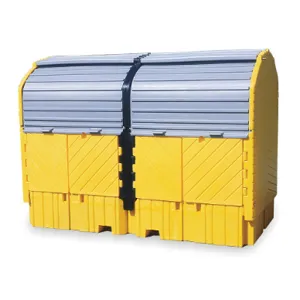 ULTRATECH 1148 Twin Ibc Containment 16000 Lb. 535 Gallon | AC9DCB 3FTY9