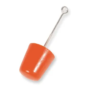 ULTRATECH 2117 Drain Plug Orange 6 In | AC8YUC 3EWY2