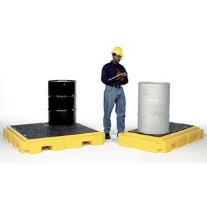 ULTRATECH 9610 Drum Spill Containment Pallet 2 Drum 4.5k Lb | AD8PYA 4LNV9