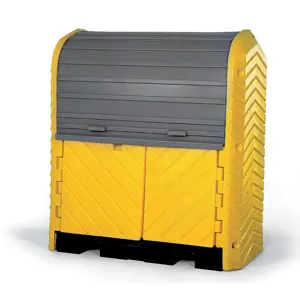 ULTRATECH 9612 Rolltop Drum Spill Containment 2 Drum | AC9DBT 3FTY1