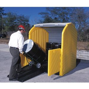 ULTRATECH 9637 Rolltop Drum Spill Containment 4 Trommel | AC9DBW 3FTY4